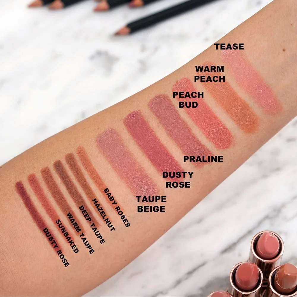 Tease Anastasia Beverly Hills Satin Lipstick Rose Quartz Pink Brand New In Box